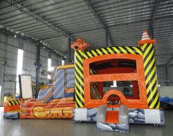Construction Combo Bounce House