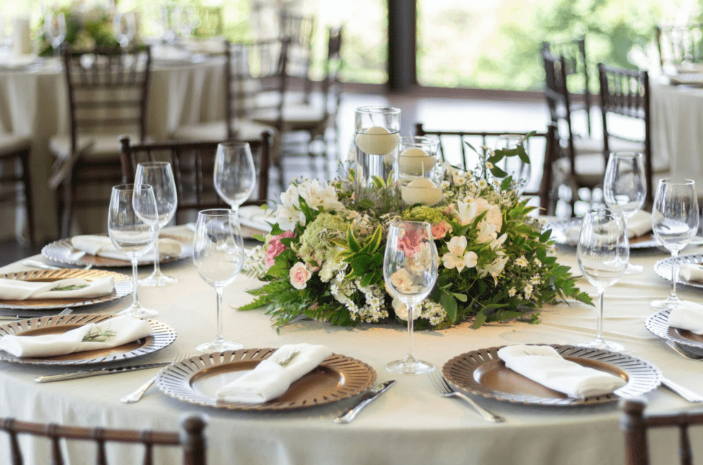 Wedding Linens, Wedding tables, event rentals